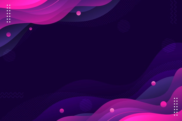 Gradient liquid abstract background