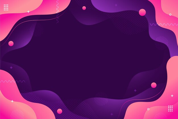 Gradient liquid background design