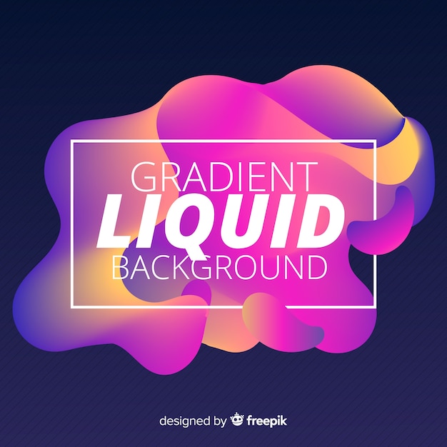 Gradient liquid background