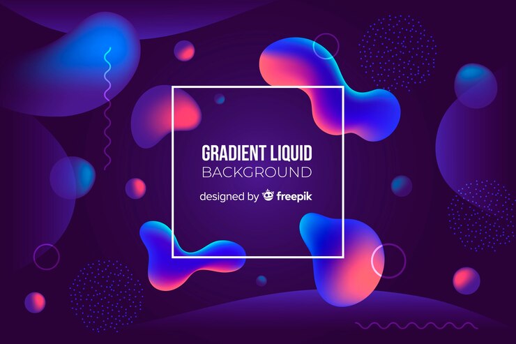 Free Vector gradient liquid background