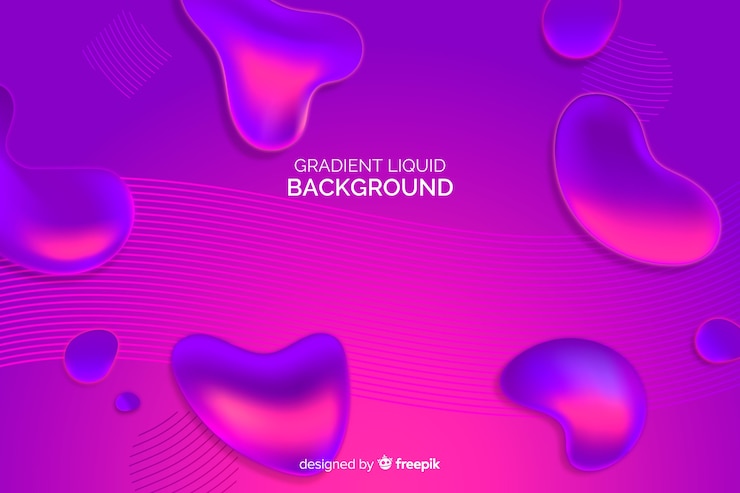 Free Vector gradient liquid background
