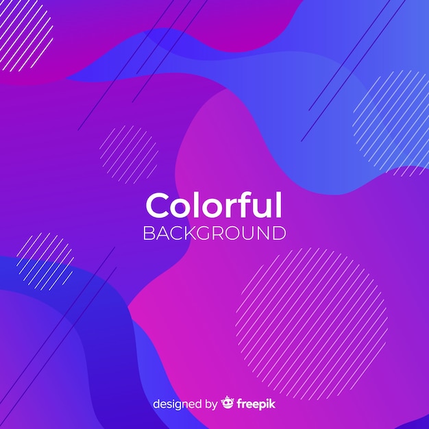 Gradient liquid background