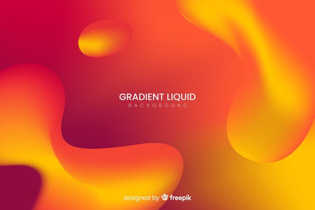 Gradient liquid background