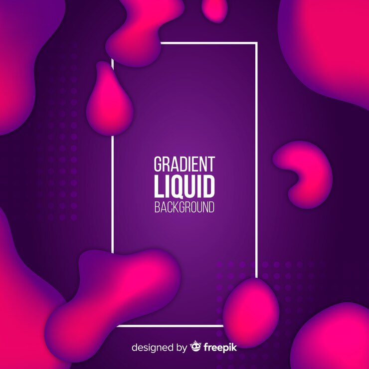 Free Vector gradient liquid background