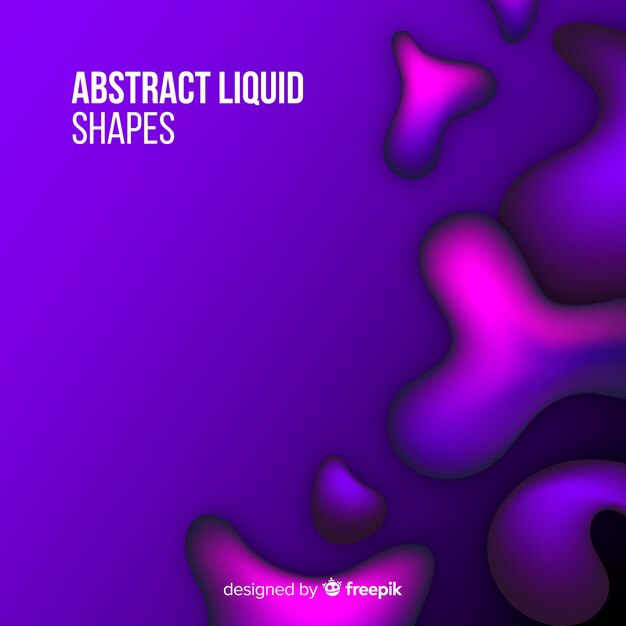 Gradient liquid background