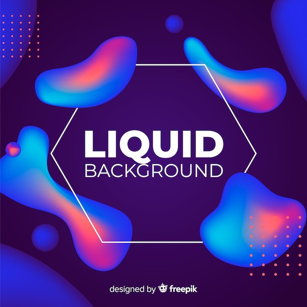 Gradient liquid background