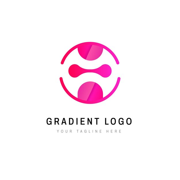 Gradient logo template
