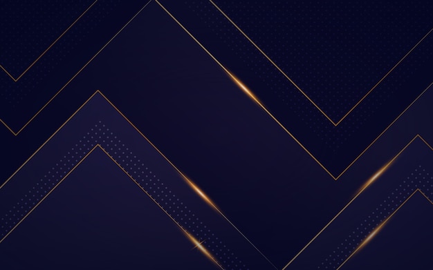 Gradient luxury background with golden details