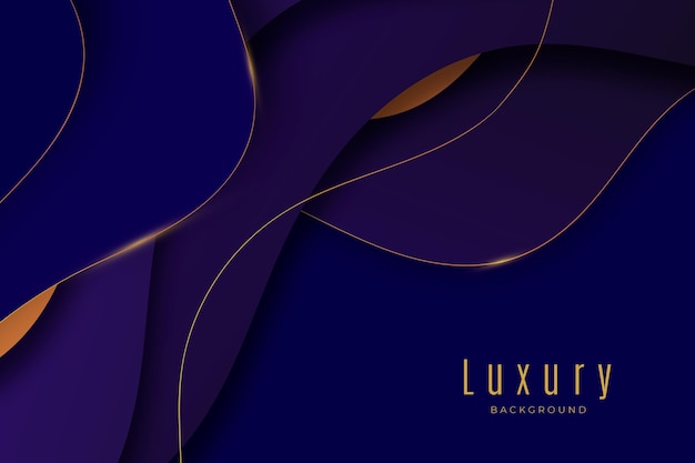 Free vector gradient luxury background