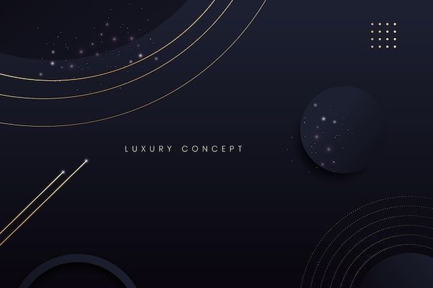 Free vector gradient luxury background