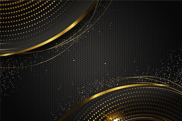 Free vector gradient luxury background