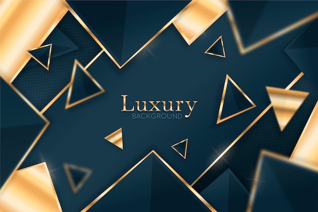 Free vector gradient luxury background