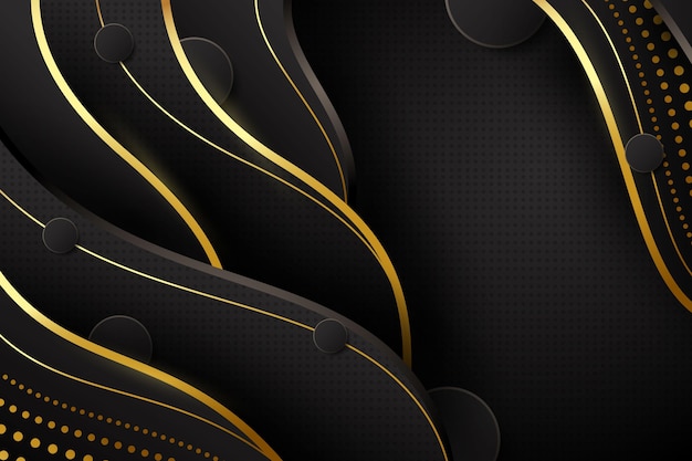 Free vector gradient luxury background