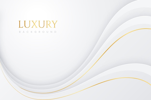 Free vector gradient luxury background