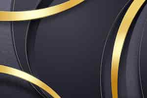 Free vector gradient luxury ribbon background