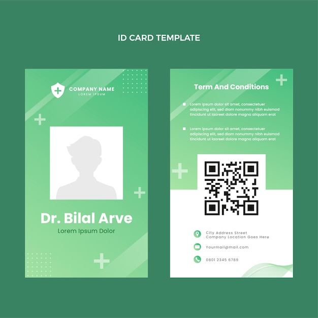 グラデーション医療IDカード