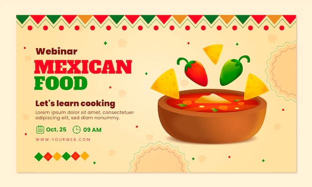 Gradient mexican restaurant webinar