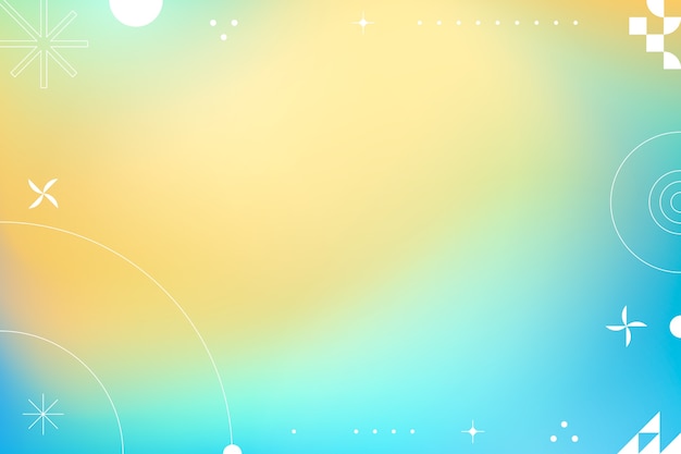 Free Vector gradient minimalist background