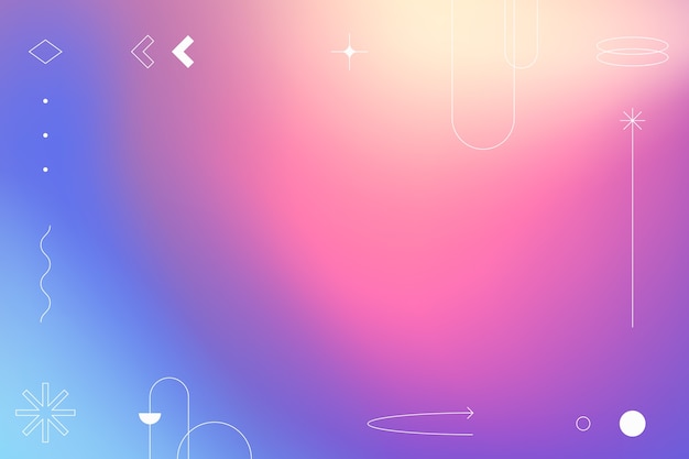 Gradient minimalist background