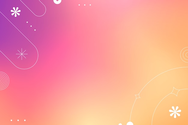 Gradient minimalist background