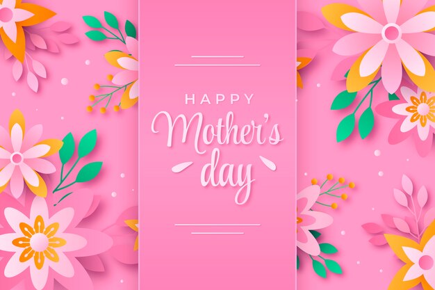 Gradient mothers day background