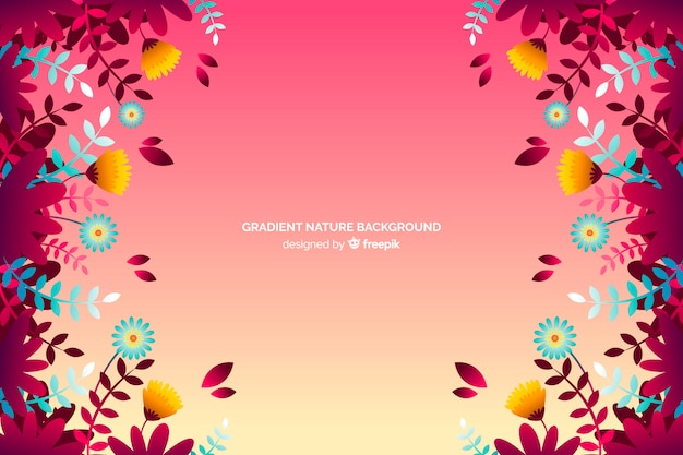 Gradient nature background