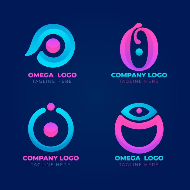 Gradient O Logo Collection