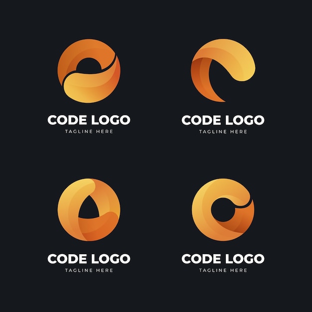 Gradient O Logo Templates Collection