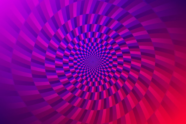 Gradient optical illusion background