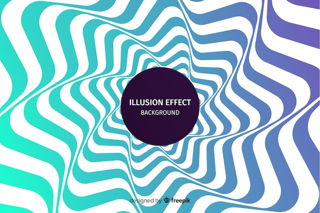 Gradient optical illusion effect background