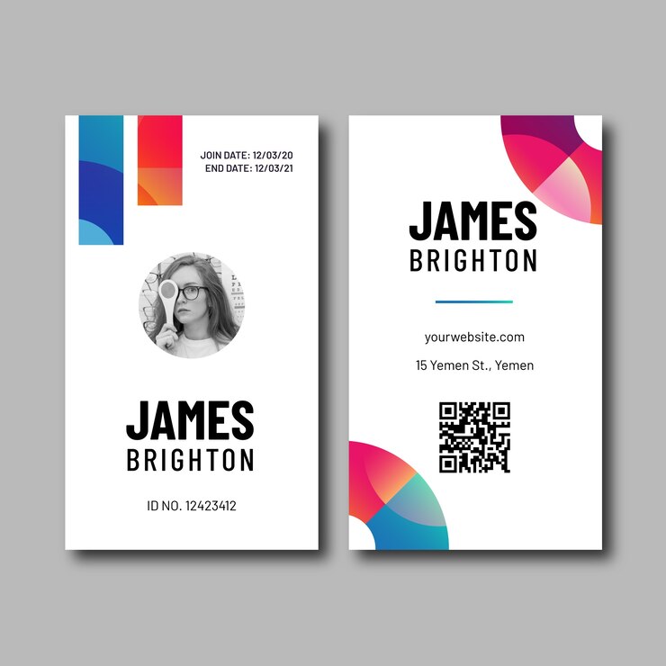 Free Vector gradient optometrist template design