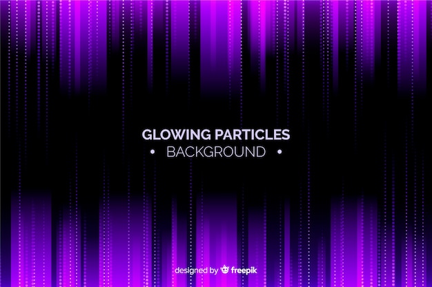 Free vector gradient particles background