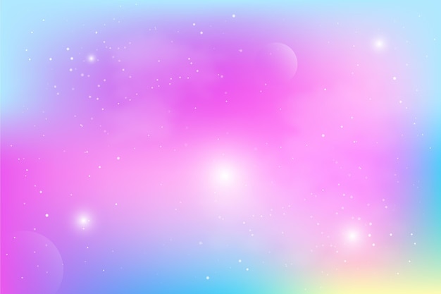 Free vector gradient pastel sky background