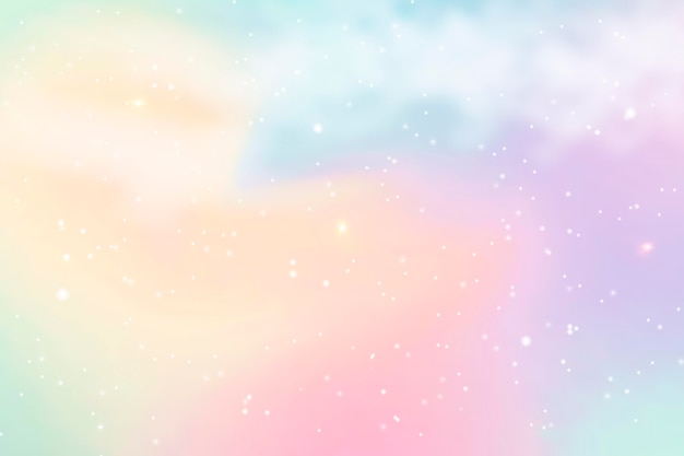 Бесплатное векторное изображение Градиент пастельный фон неба