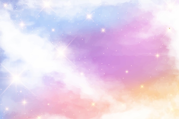 Gradient pastel sky background