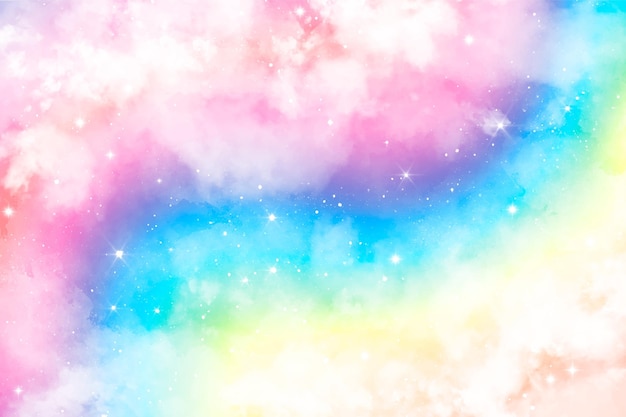 Free vector gradient pastel sky background