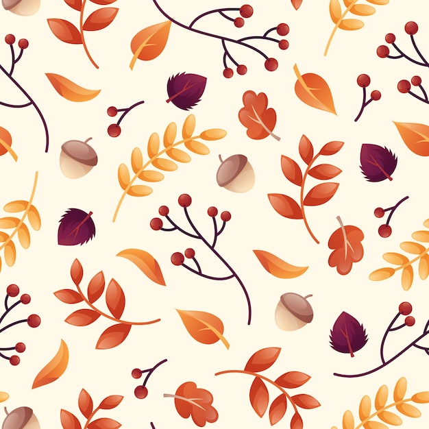 Gradient pattern design for fall season celebration