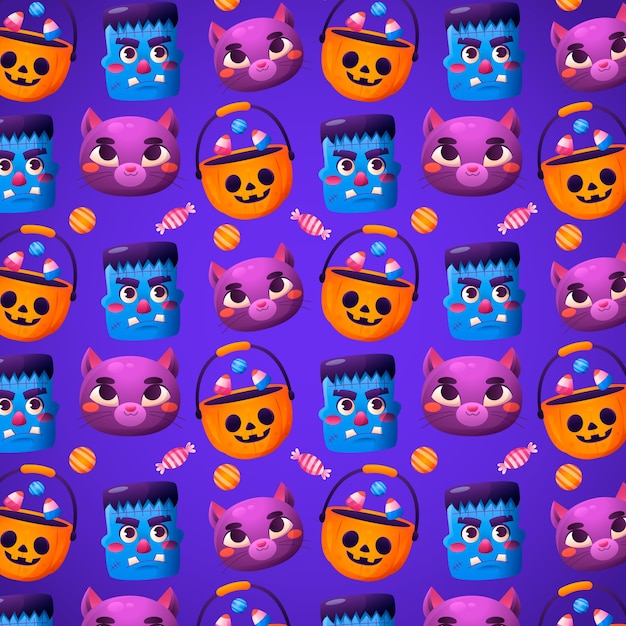 Gradient pattern design for halloween season