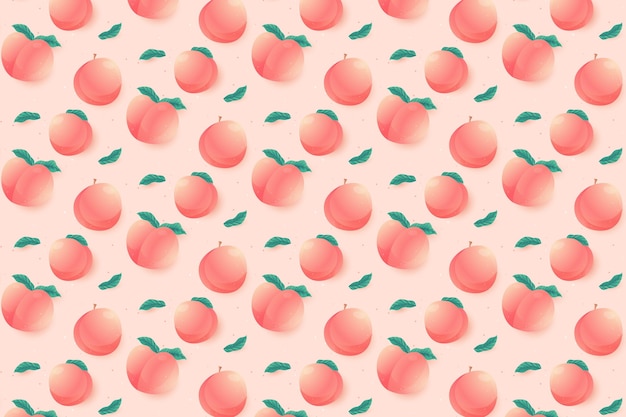 Градиентный персиковый узор