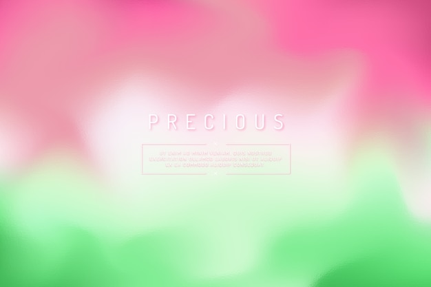 Free vector gradient pink and green background