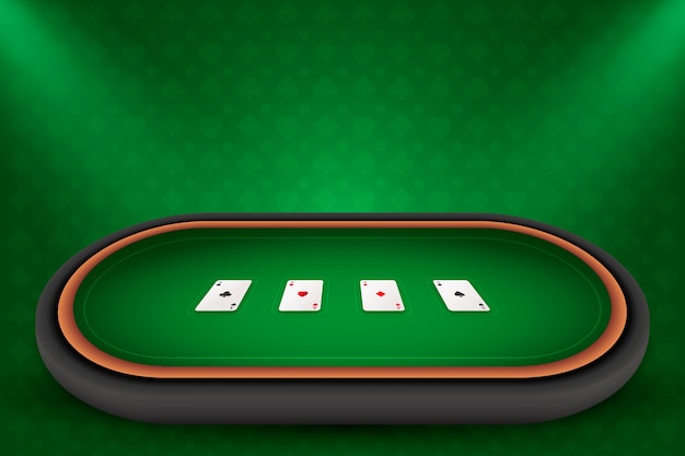 Free vector gradient poker table background