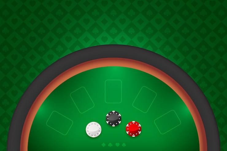 Free Vector gradient poker table background