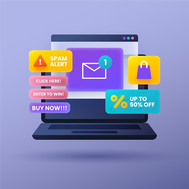 Free Vector gradient pop up ui and ux design