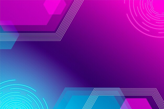 gradient purple and blue futuristic background