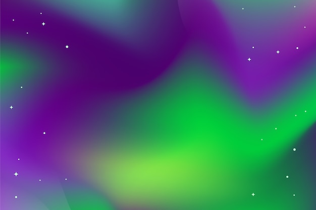 Free vector gradient  purple  and green  background