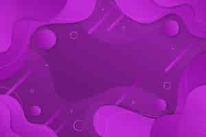 Бесплатное векторное изображение Градиент фиолетовый монохромный фон