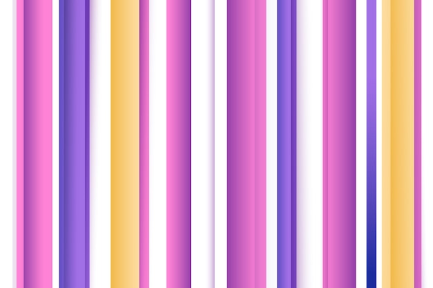 Бесплатное векторное изображение Градиент фиолетовый полосатый фон