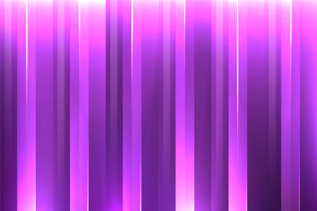 グラデーションの紫色の縞模様の背景