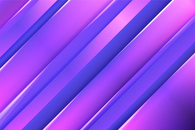 Free vector gradient purple striped background