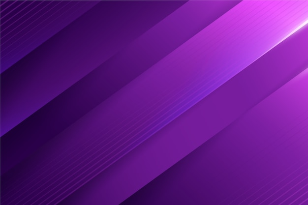 Free vector gradient purple striped background